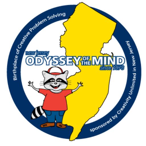 omer next to the state of New Jersey - NJ Odyssey of the Mind