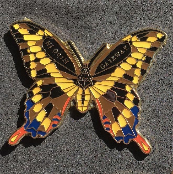 Gateway Butterfly Pin