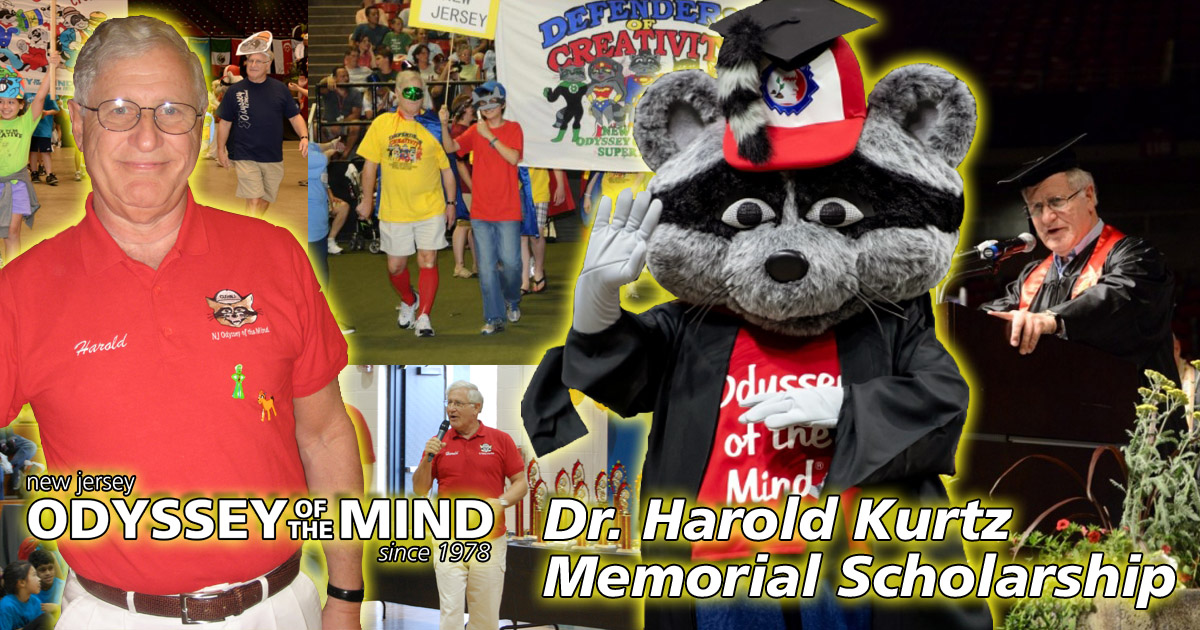 NJ Odyssey of the Mind Dr. Harold Kurtz Memorial Scholarship