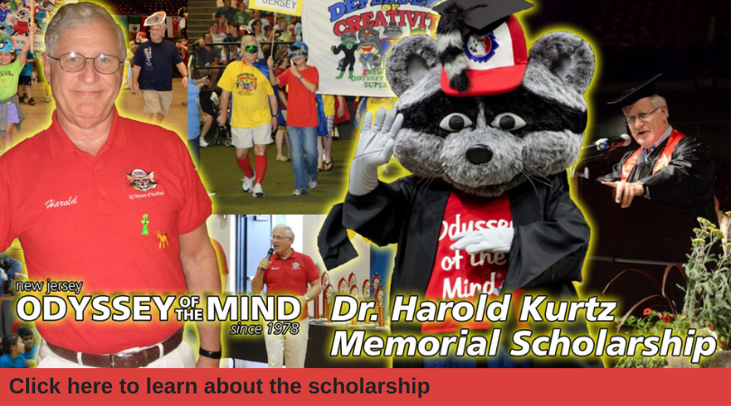 NJ Odyssey of the Mind Dr. Harold Kurtz Scholarship