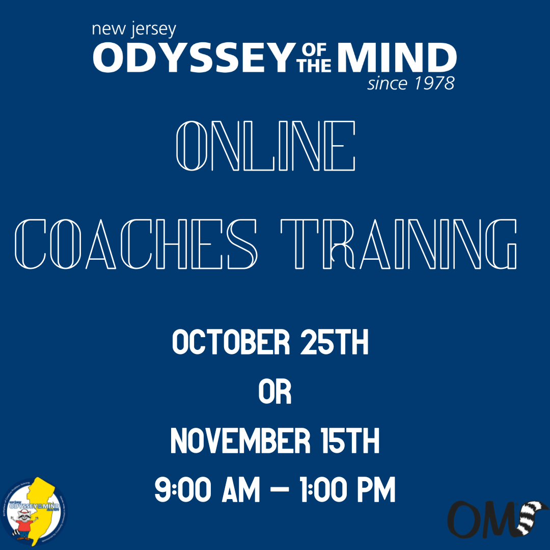 Coaches Training - October 26th & November 15th - 9am to 1pm.
