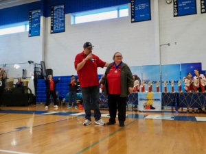 Nick announcing the retirement of Micky Brady.